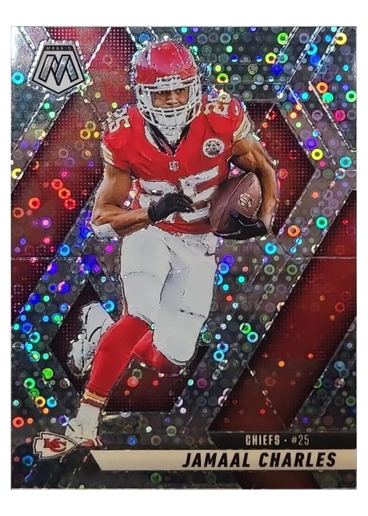 2025 Panini Mosaic Base Set Jamaal Charles #18 card