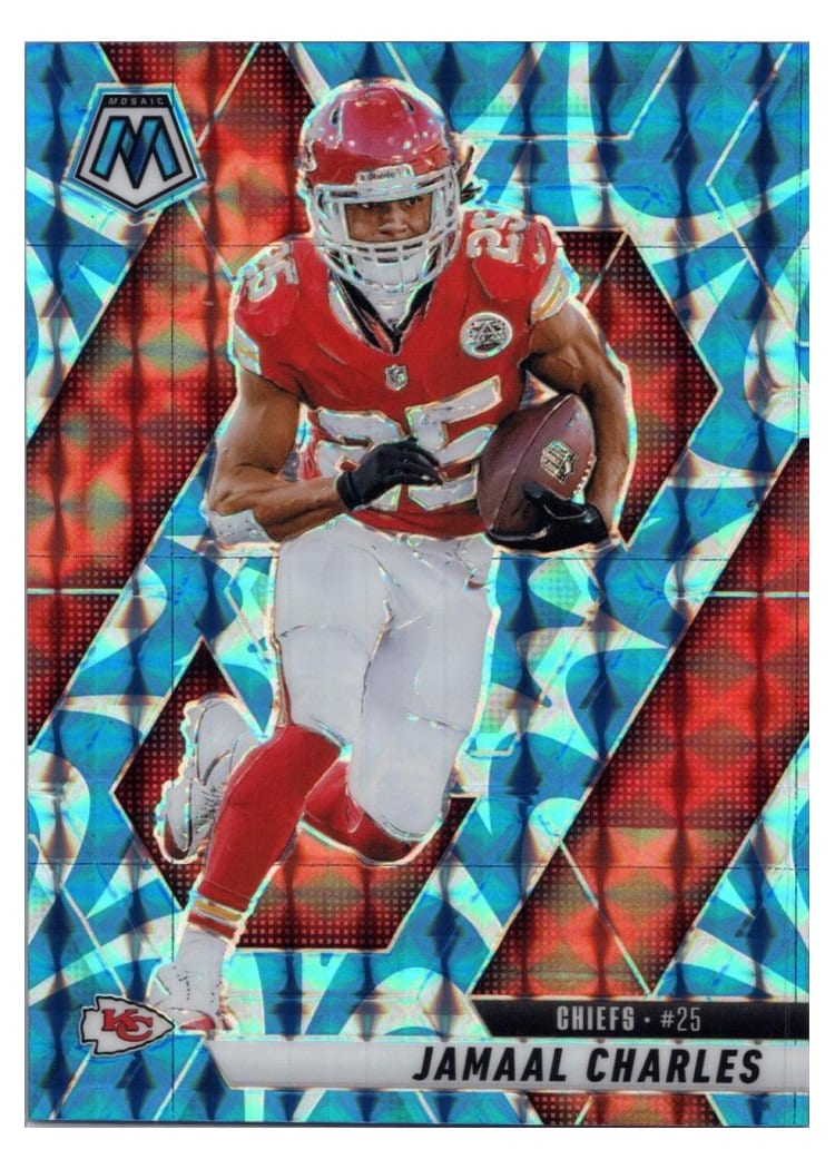2025 Panini Mosaic Base Set Jamaal Charles #18 card