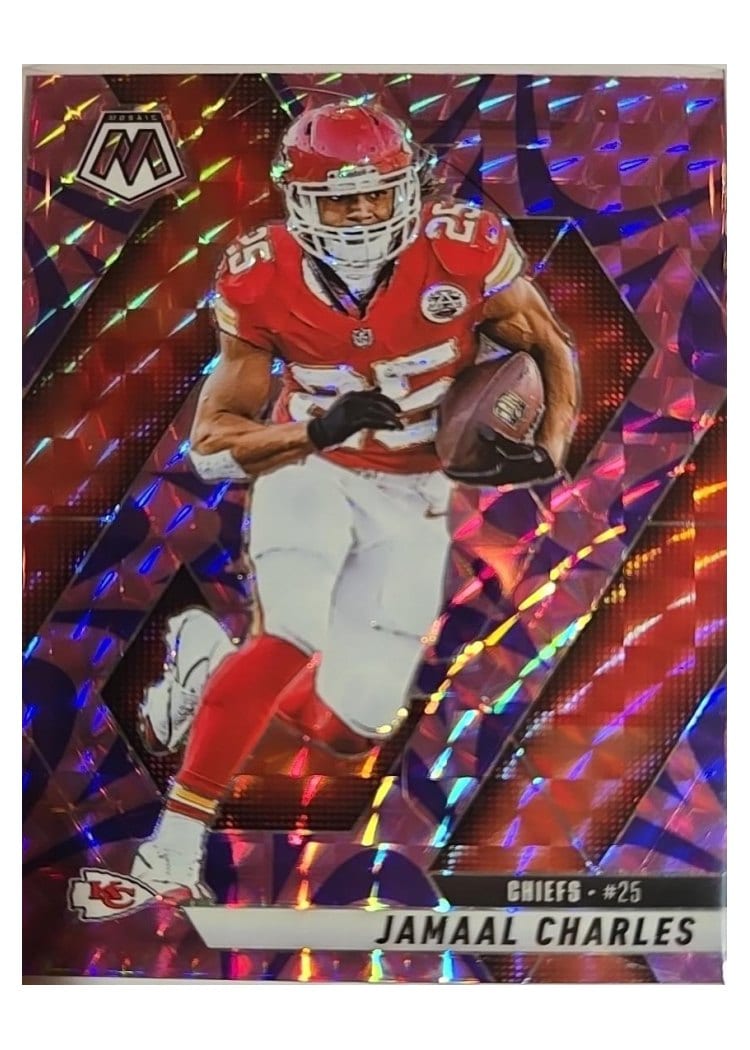 2025 Panini Mosaic Base Set Jamaal Charles #18 card