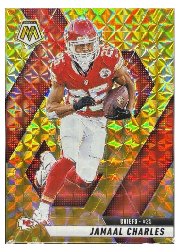 2025 Panini Mosaic Base Set Jamaal Charles #18 card
