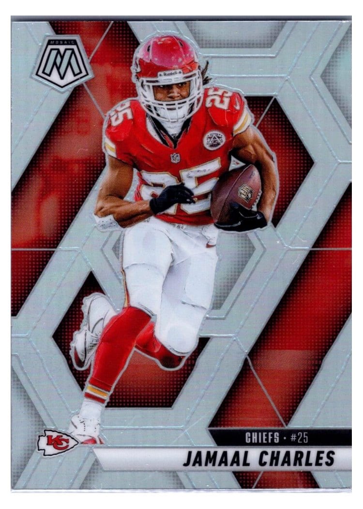 2025 Panini Mosaic Base Set Jamaal Charles #18 card