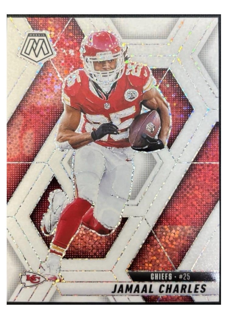 2025 Panini Mosaic Base Set Jamaal Charles #18 card