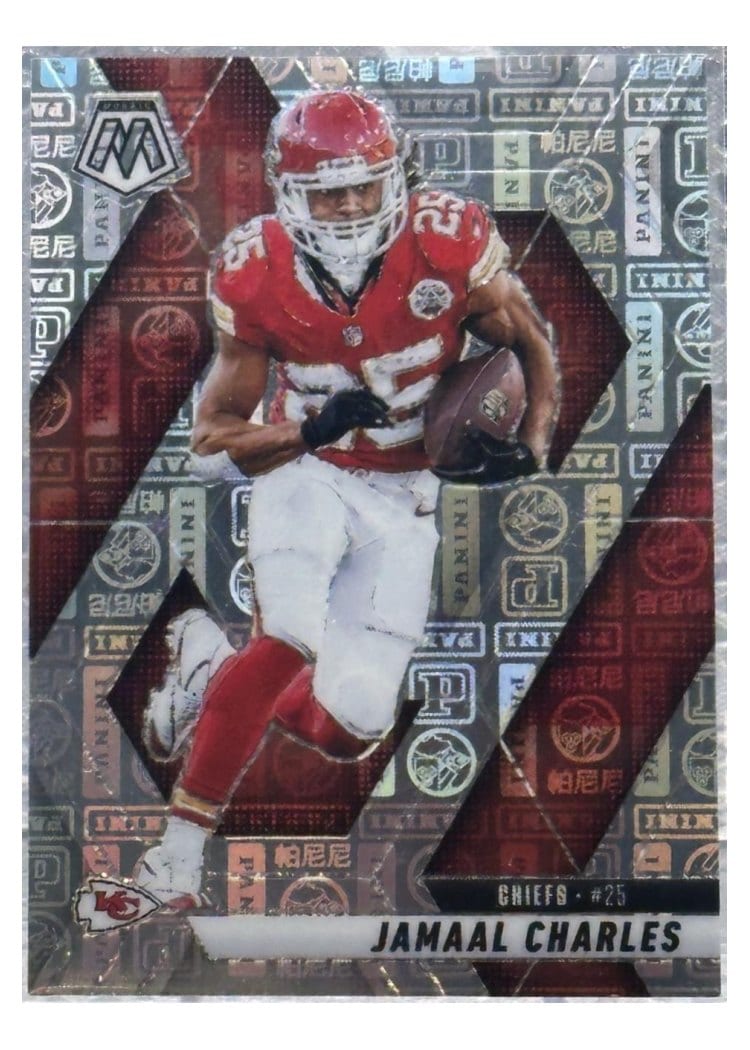 2025 Panini Mosaic Base Set Jamaal Charles #18 card