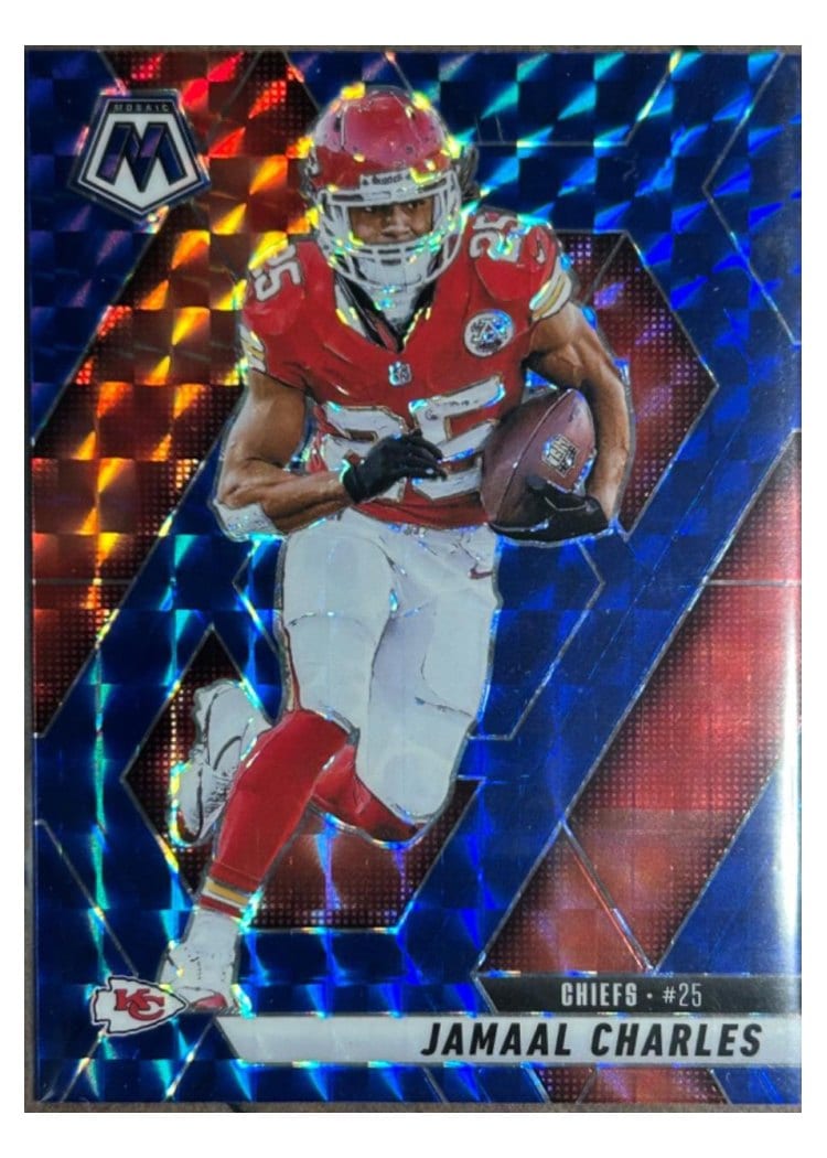 2025 Panini Mosaic Base Set Jamaal Charles #18 card