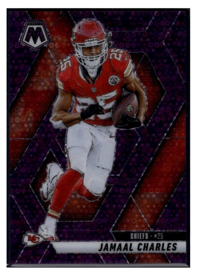 2025 Panini Mosaic Base Set Jamaal Charles #18 card