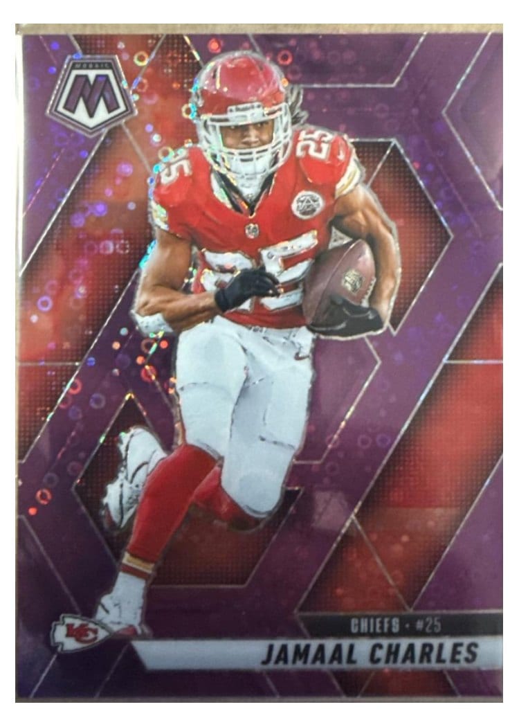 2025 Panini Mosaic Base Set Jamaal Charles #18 card