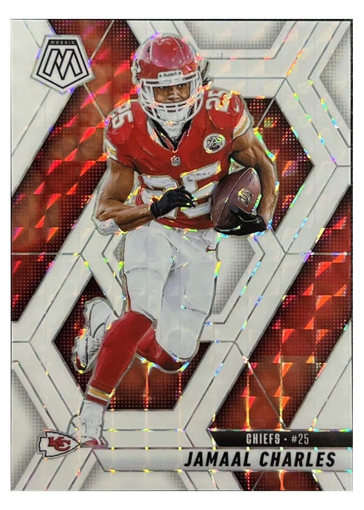 2025 Panini Mosaic Base Set Jamaal Charles #18 card
