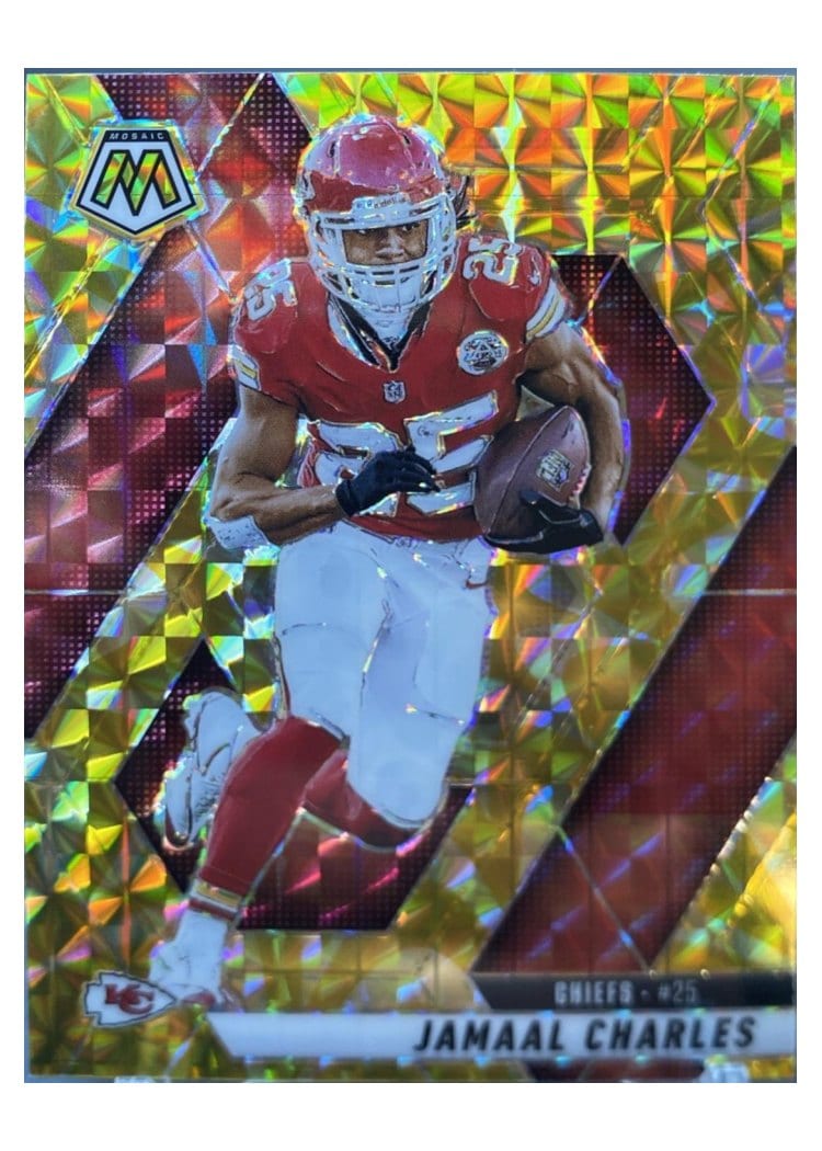2025 Panini Mosaic Base Set Jamaal Charles #18 card
