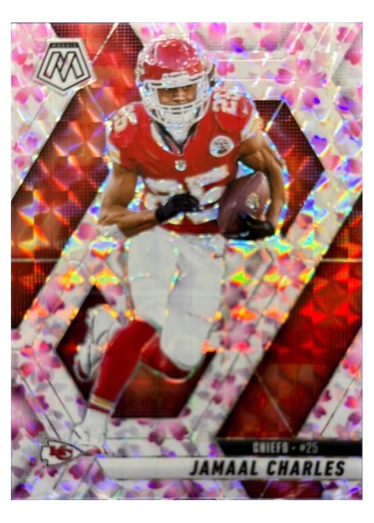 2025 Panini Mosaic Base Set Jamaal Charles #18 card