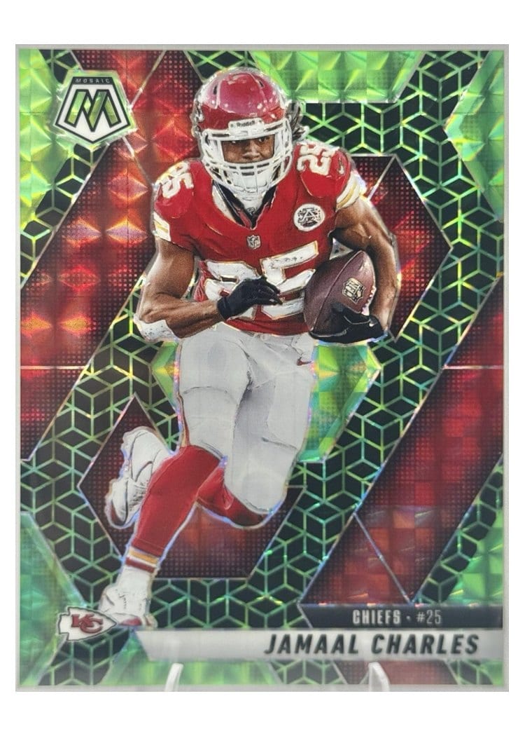 2025 Panini Mosaic Base Set Jamaal Charles #18 card