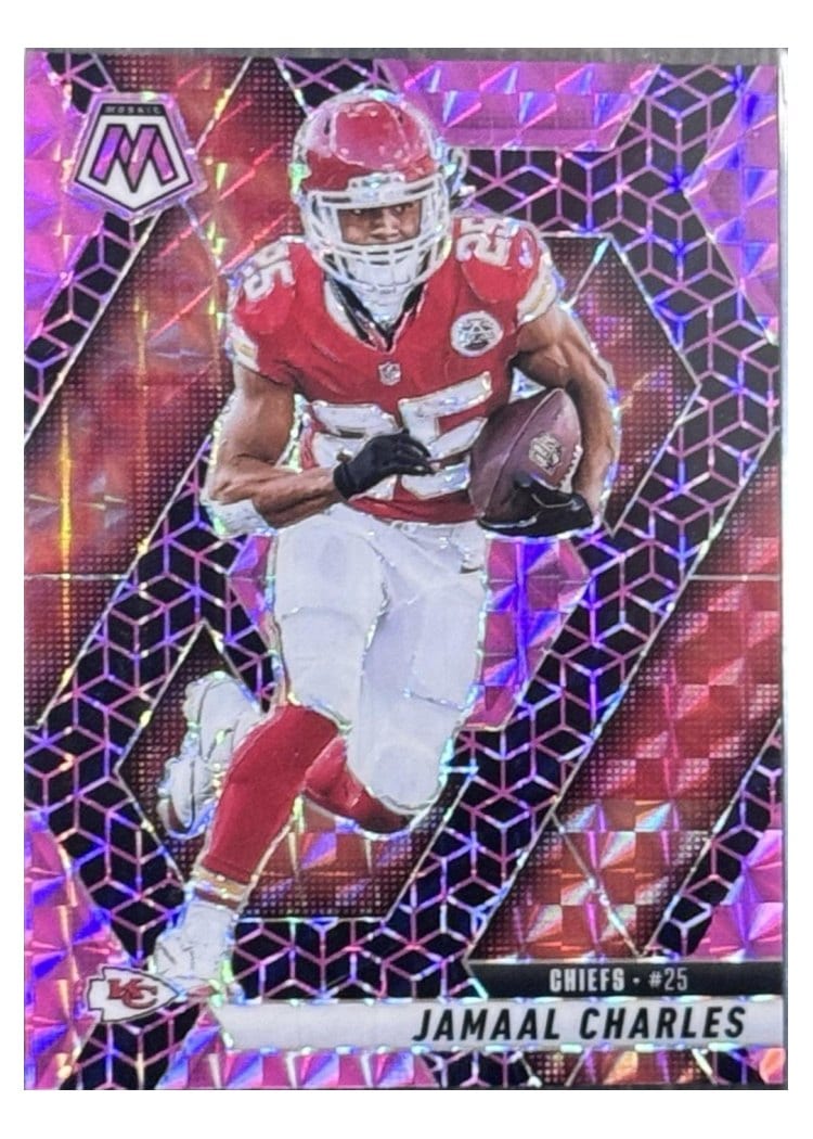 2025 Panini Mosaic Base Set Jamaal Charles #18 card