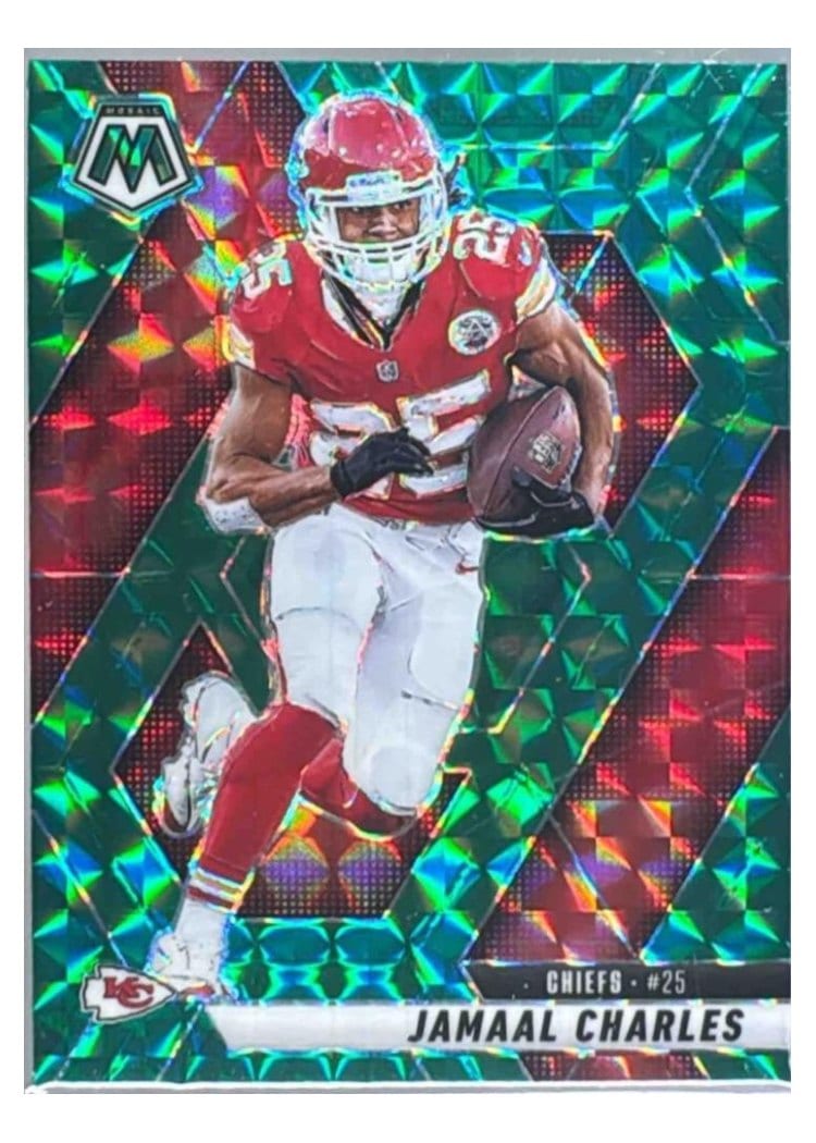 2025 Panini Mosaic Base Set Jamaal Charles #18 card