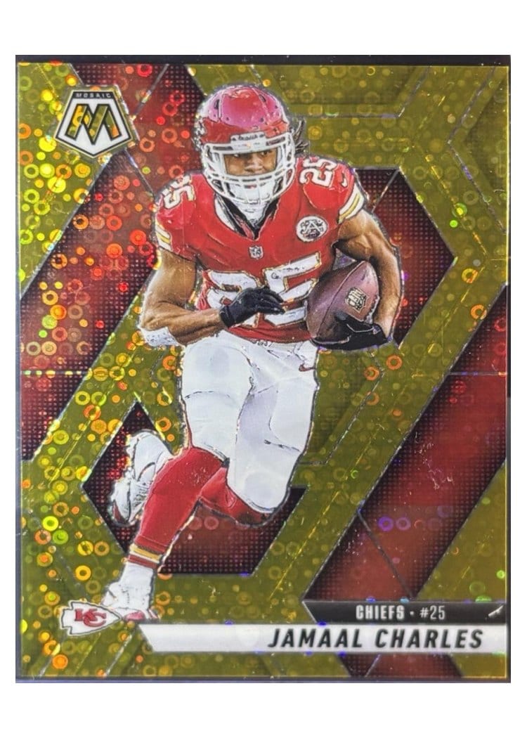 2025 Panini Mosaic Base Set Jamaal Charles #18 card