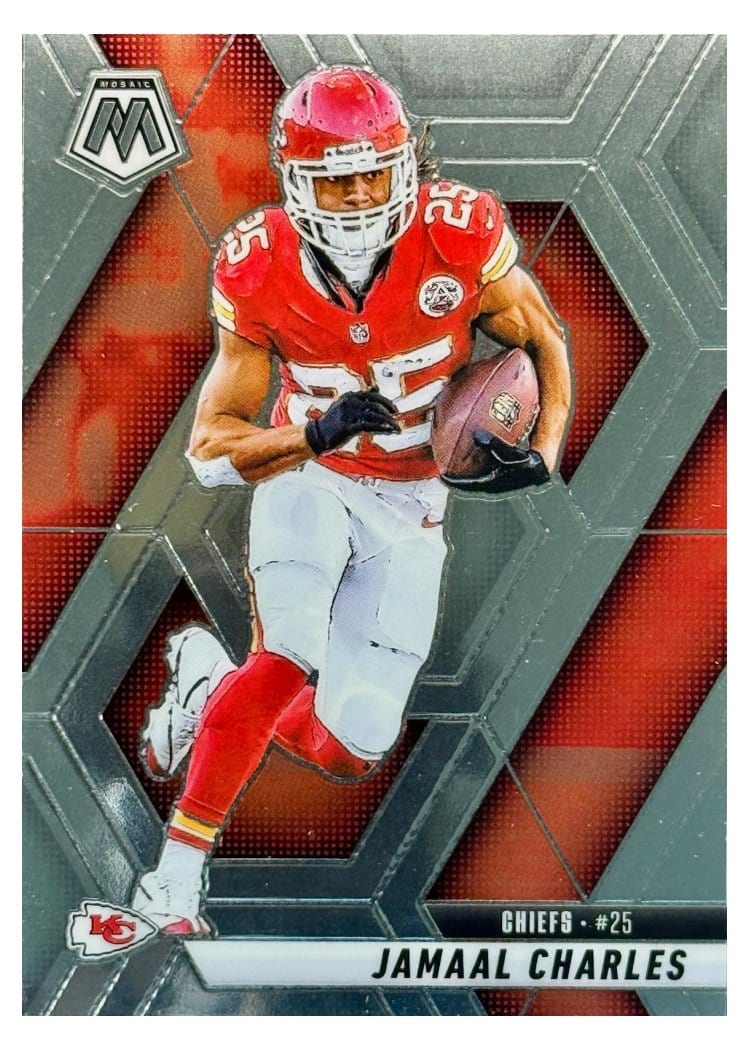 2025 Panini Mosaic Base Set Jamaal Charles #18 card