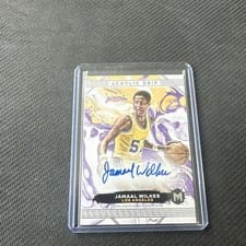 2023-24 Topps Motif Acrylic Drip Autographs Jamaal Wilkes #ADA-JWI card