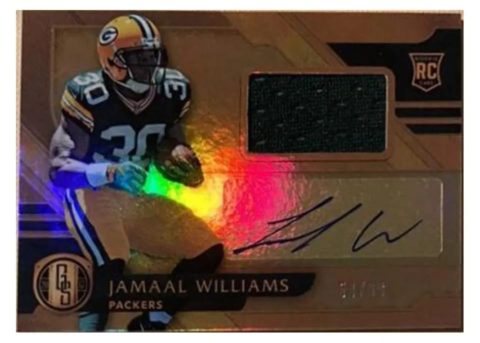 2017 Panini Gold Standard Jamaal Williams #337 card