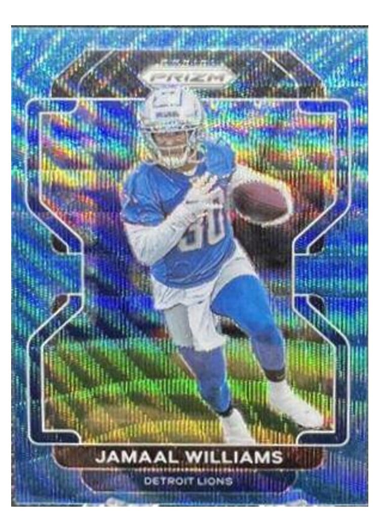 2021 Panini Prizm Base Set Jamaal Williams #150 card