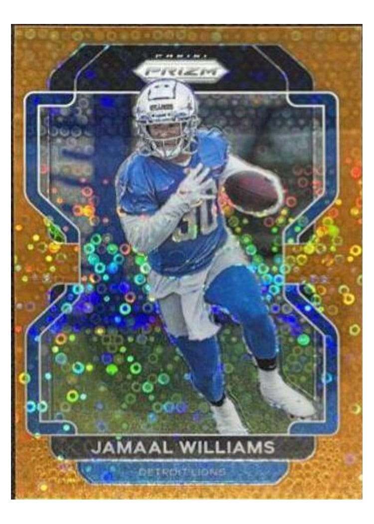 2021 Panini Prizm Base Set Jamaal Williams #150 card