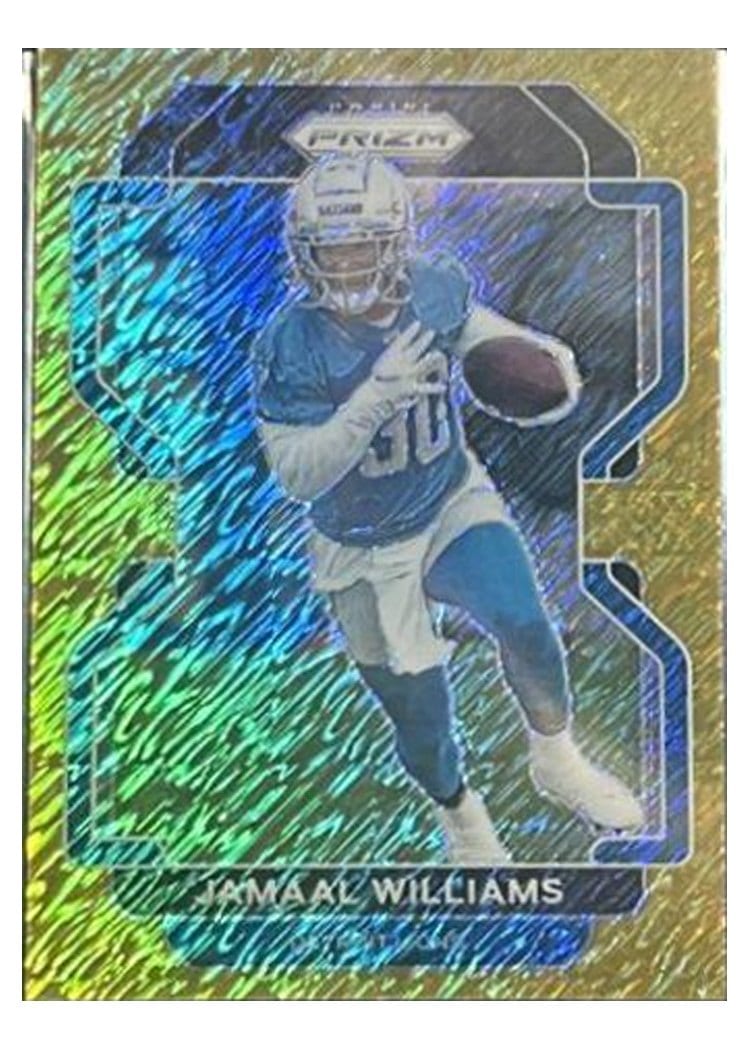 2021 Panini Prizm Base Set Jamaal Williams #150 card