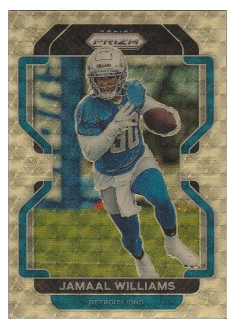 2021 Panini Prizm Base Set Jamaal Williams #150 card