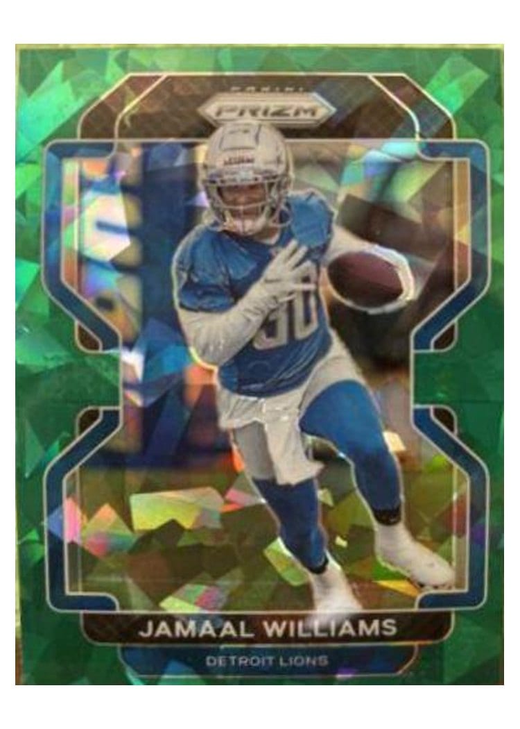 2021 Panini Prizm Base Set Jamaal Williams #150 card
