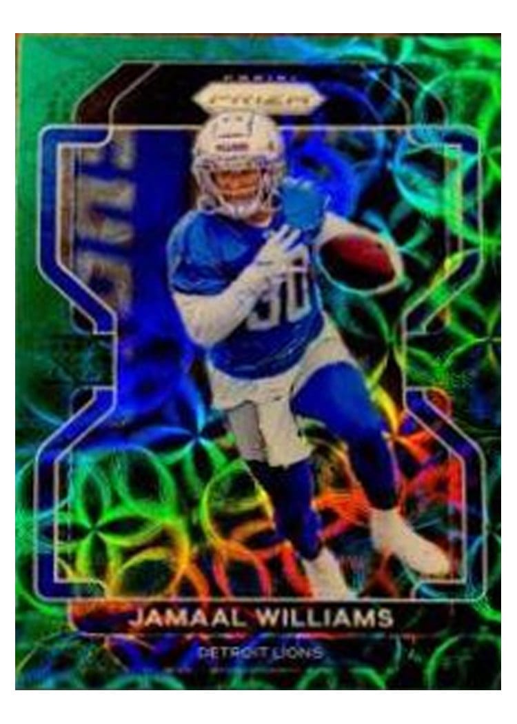 2021 Panini Prizm Base Set Jamaal Williams #150 card