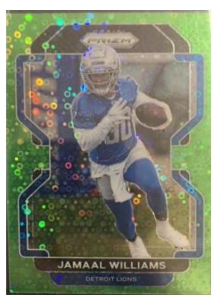 2021 Panini Prizm Base Set Jamaal Williams #150 card