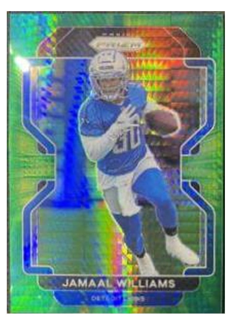 2021 Panini Prizm Base Set Jamaal Williams #150 card