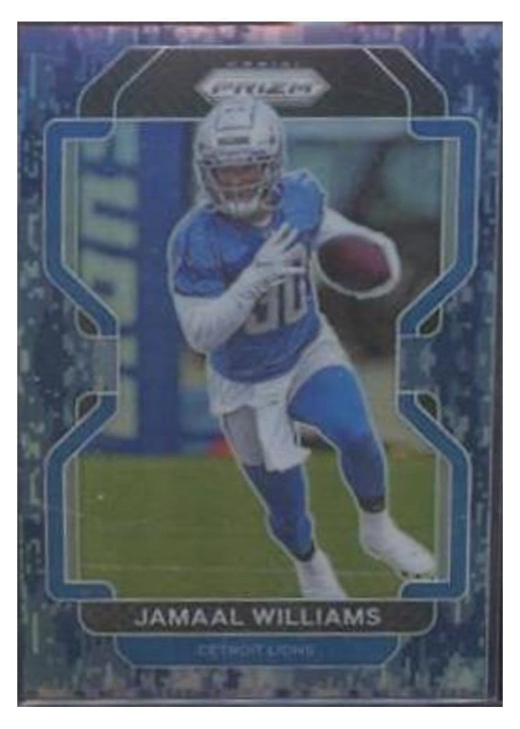 2021 Panini Prizm Base Set Jamaal Williams #150 card