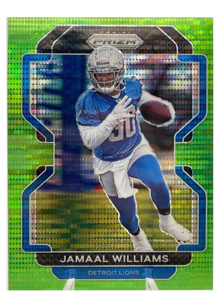 2021 Panini Prizm Base Set Jamaal Williams #150 card