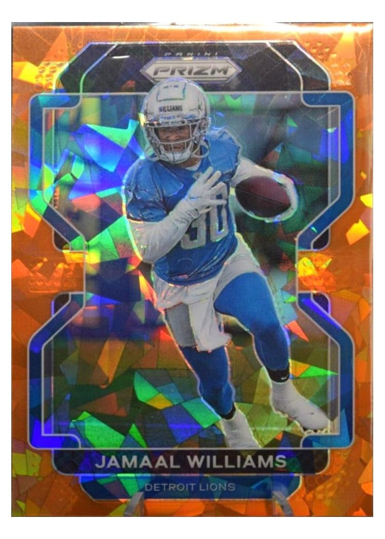 2021 Panini Prizm Base Set Jamaal Williams #150 card