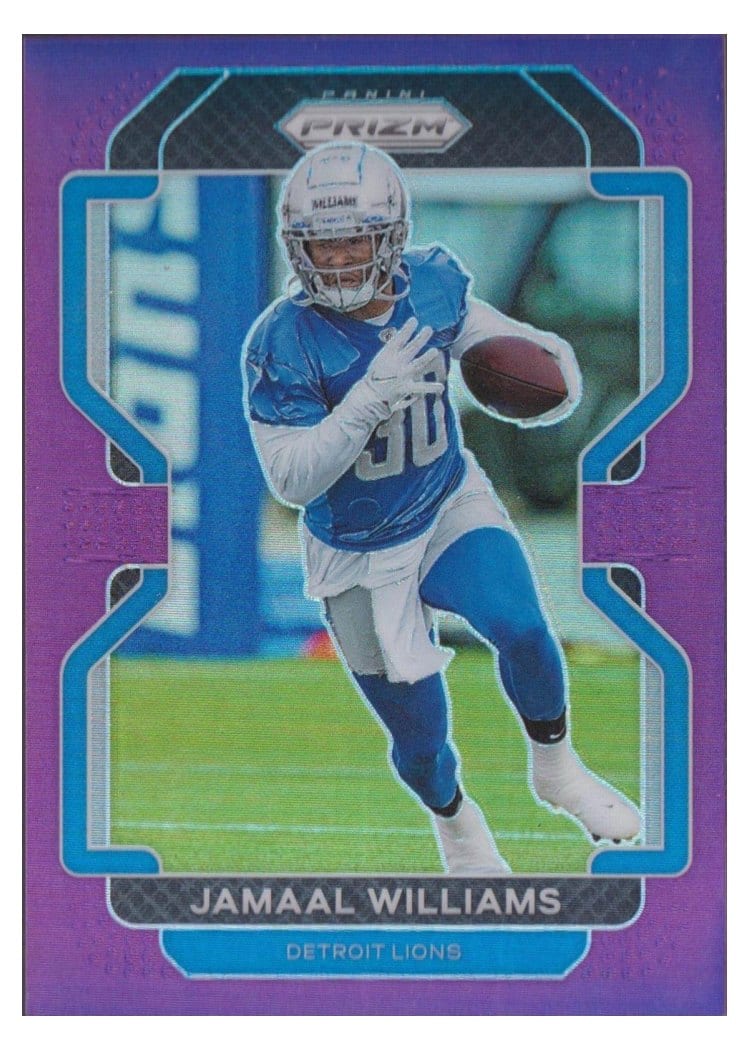 2021 Panini Prizm Base Set Jamaal Williams #150 card