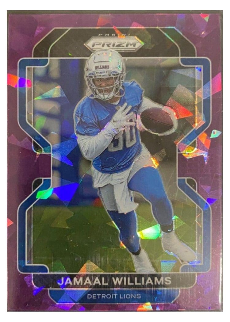 2021 Panini Prizm Base Set Jamaal Williams #150 card