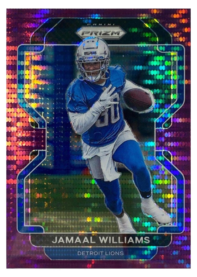 2021 Panini Prizm Base Set Jamaal Williams #150 card