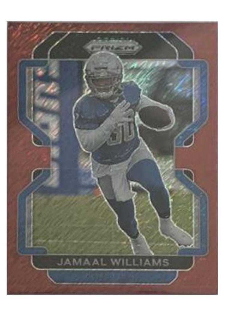2021 Panini Prizm Base Set Jamaal Williams #150 card