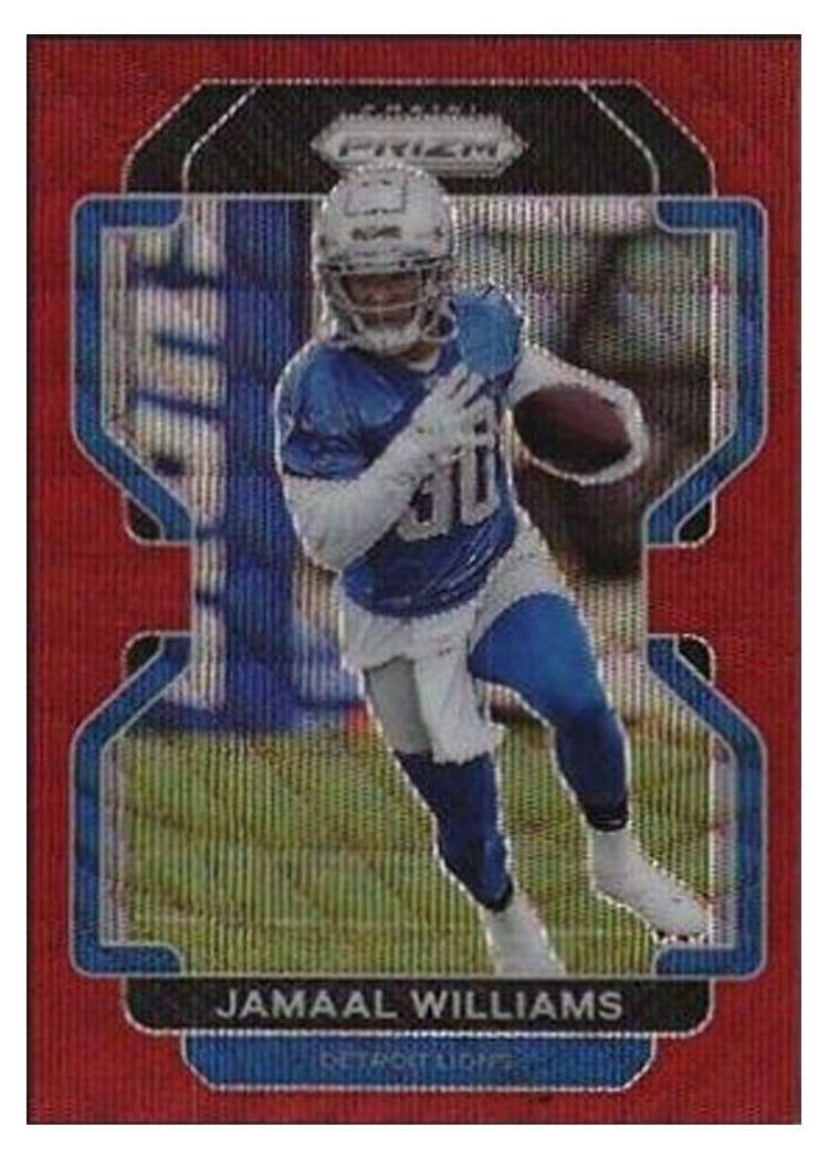 2021 Panini Prizm Base Set Jamaal Williams #150 card