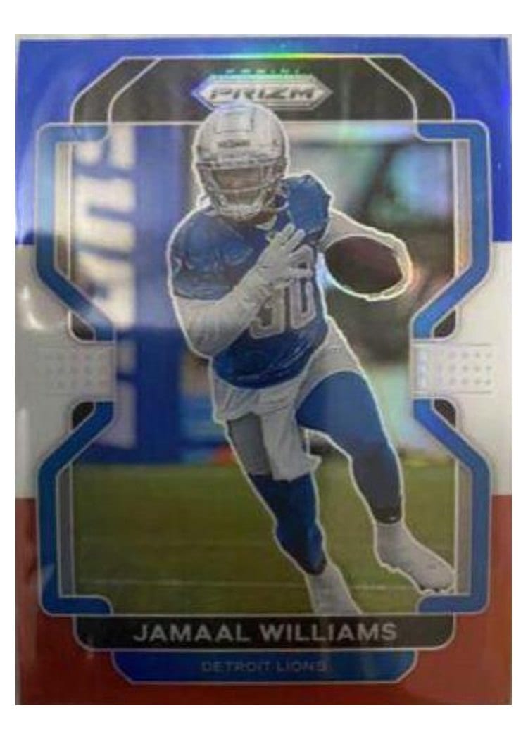 2021 Panini Prizm Base Set Jamaal Williams #150 card