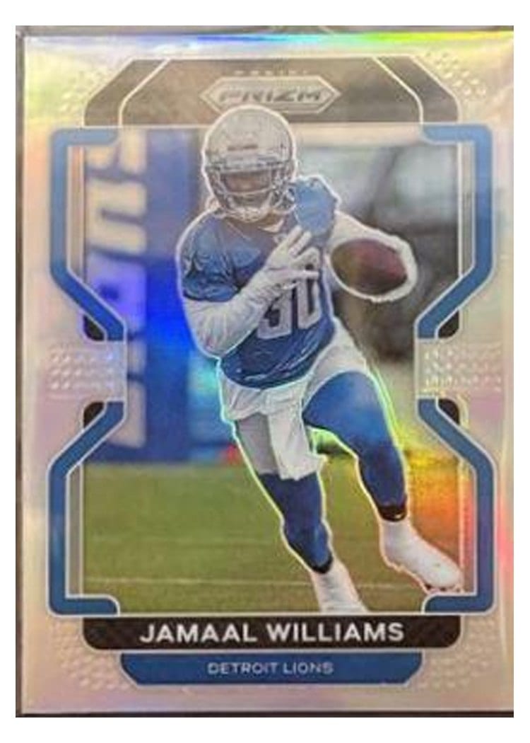 2021 Panini Prizm Base Set Jamaal Williams #150 card