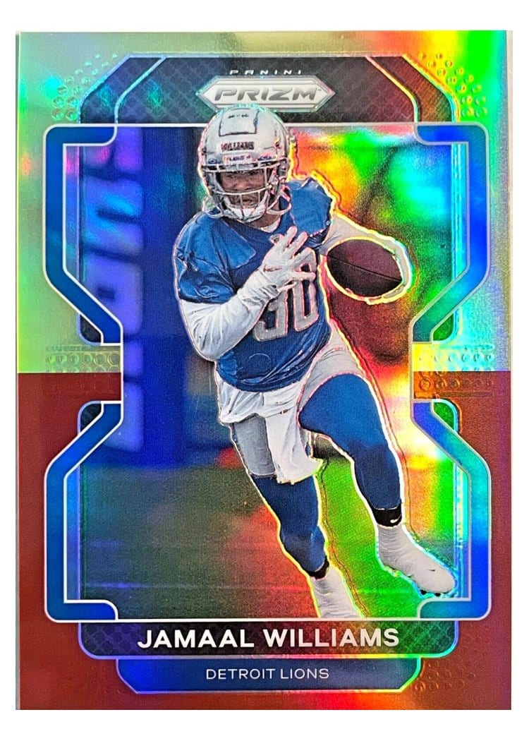 2021 Panini Prizm Base Set Jamaal Williams #150 card