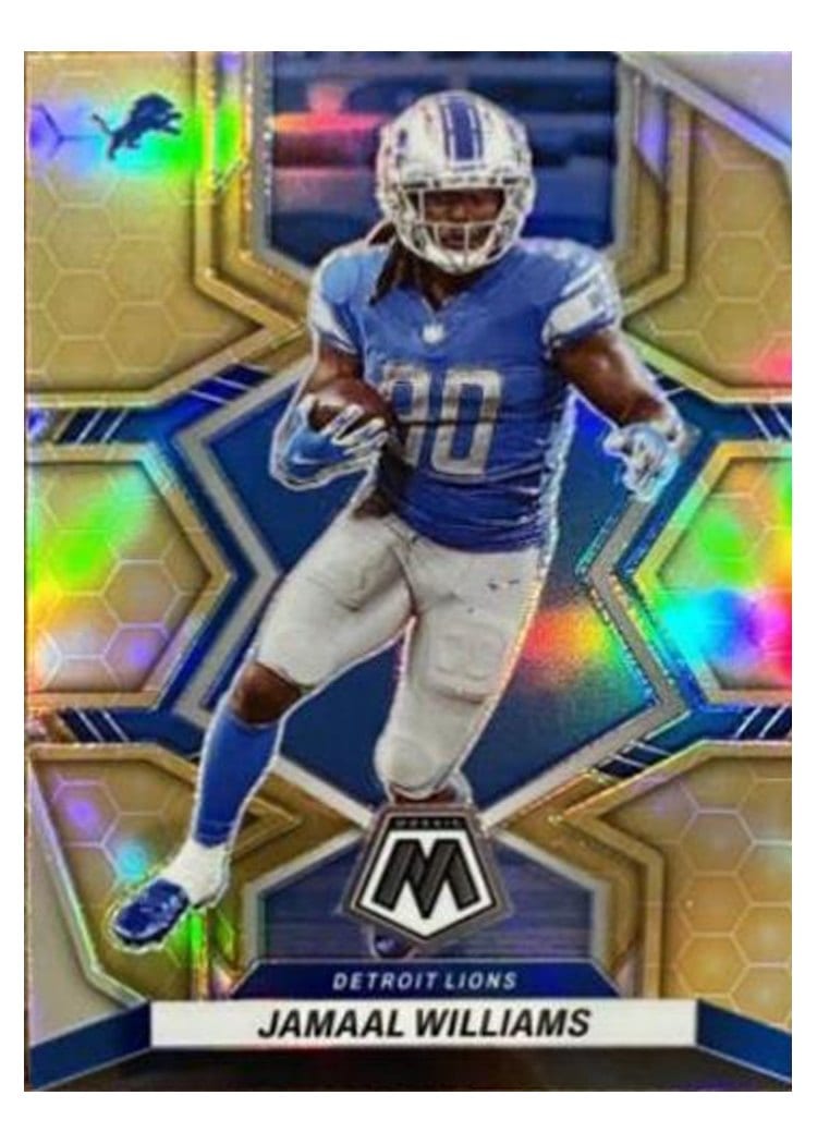 2022 Panini Mosaic Base Set Jamaal Williams #66 card