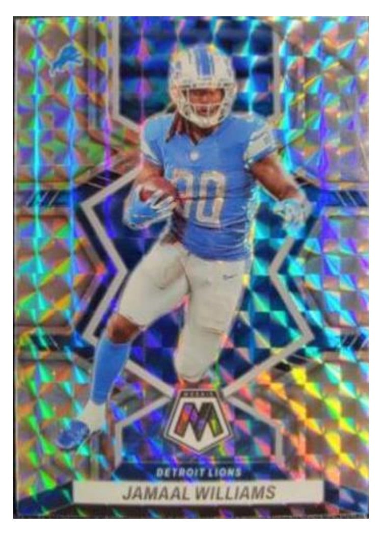 2022 Panini Mosaic Base Set Jamaal Williams #66 card