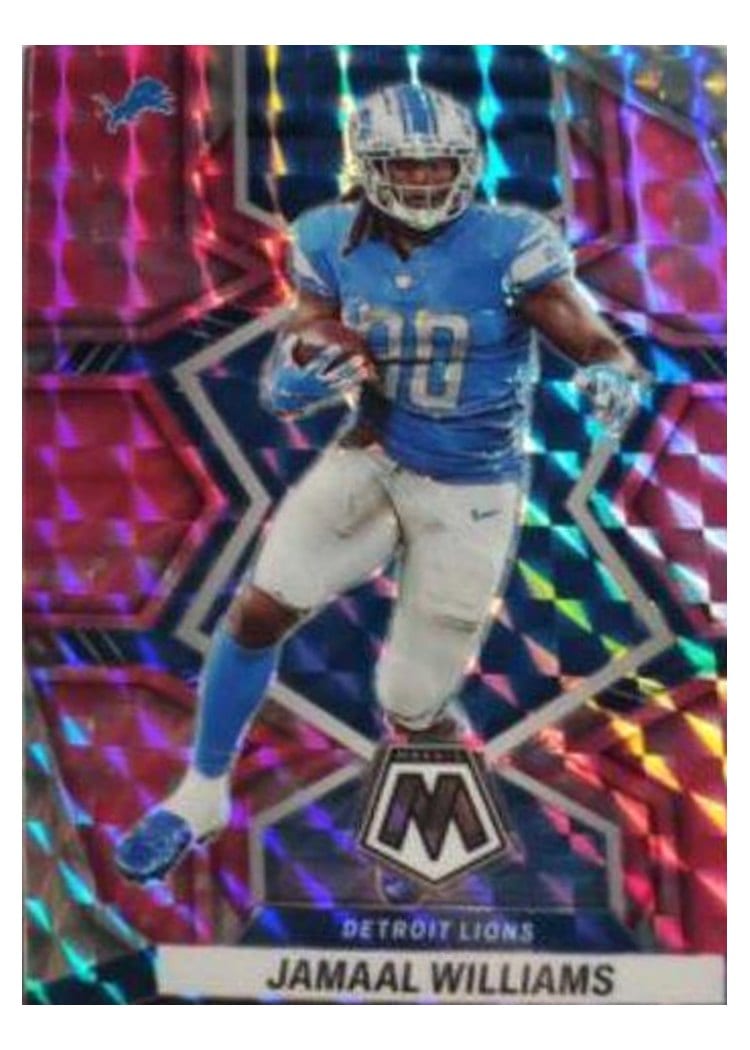 2022 Panini Mosaic Base Set Jamaal Williams #66 card