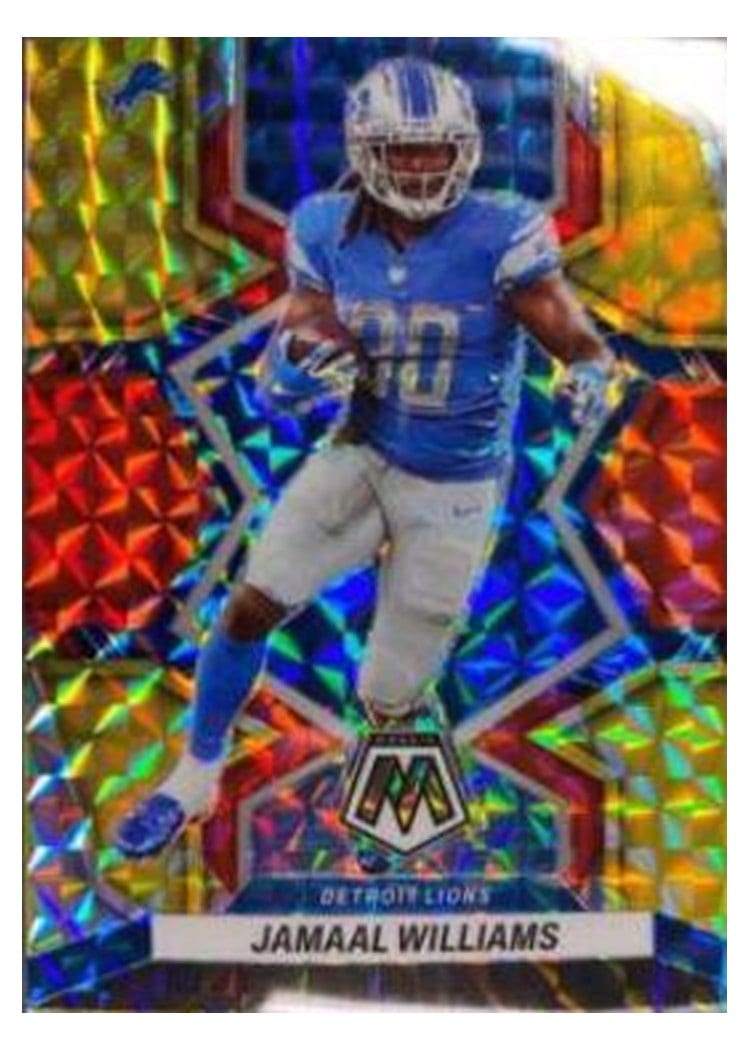 2022 Panini Mosaic Base Set Jamaal Williams #66 card
