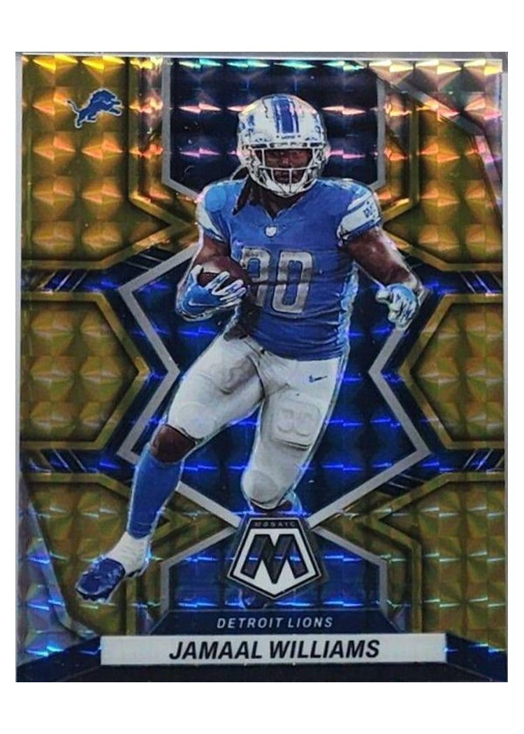 2022 Panini Mosaic Base Set Jamaal Williams #66 card