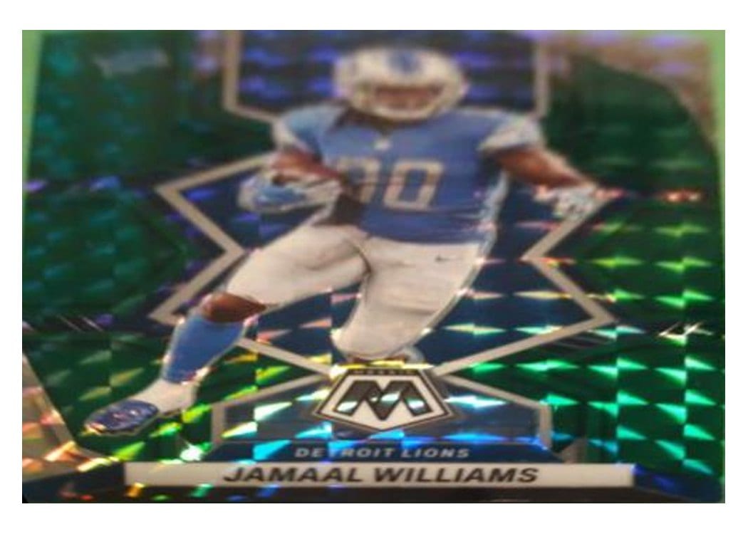 2022 Panini Mosaic Base Set Jamaal Williams #66 card