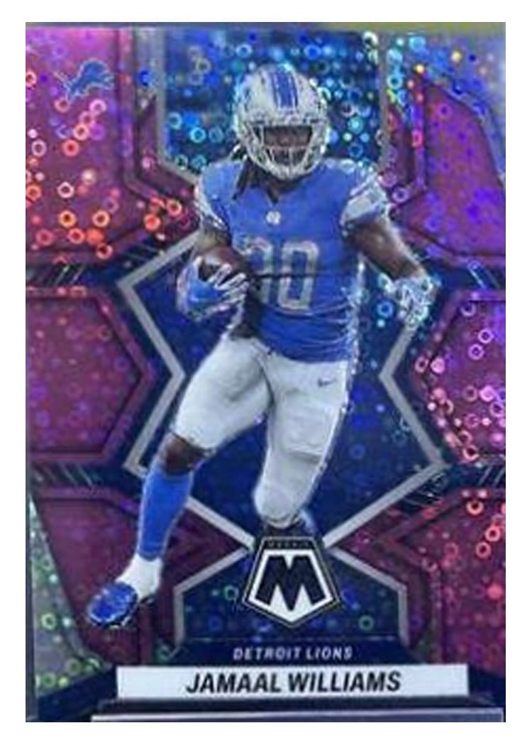 2022 Panini Mosaic Base Set Jamaal Williams #66 card