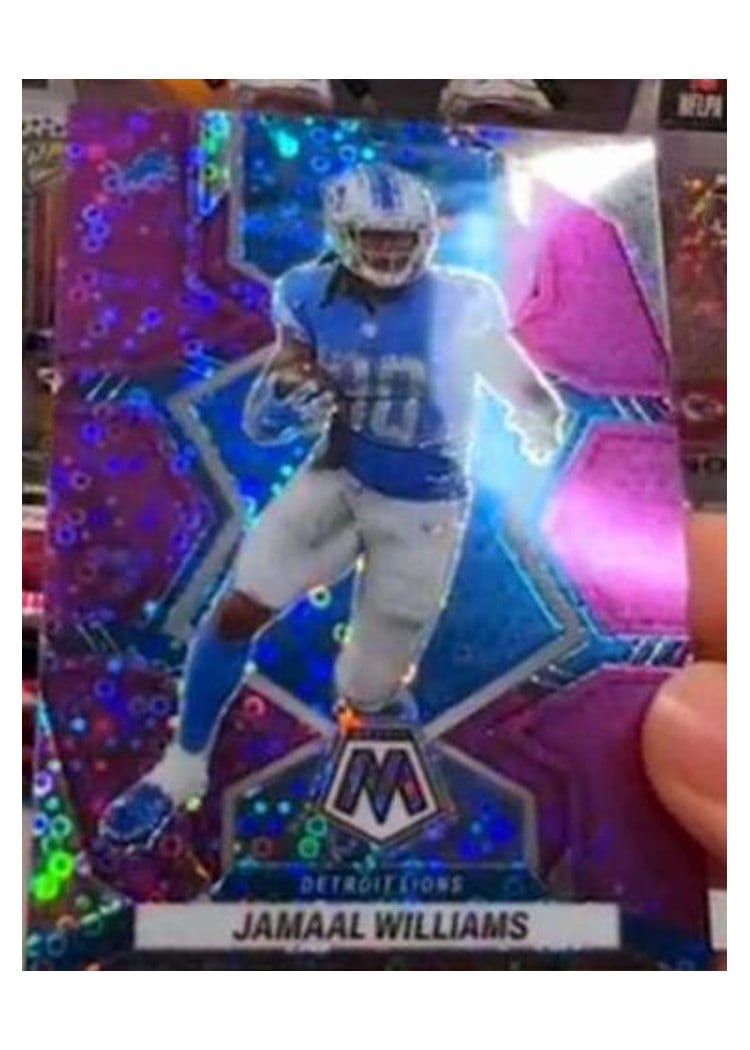 2022 Panini Mosaic Base Set Jamaal Williams #66 card
