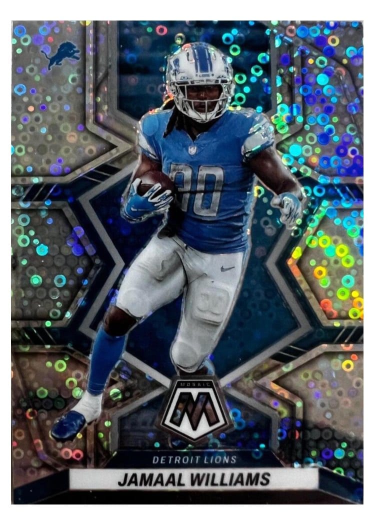 2022 Panini Mosaic Base Set Jamaal Williams #66 card