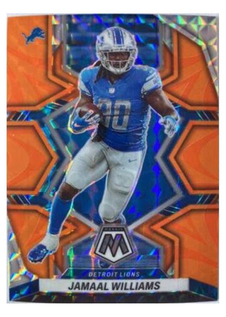 2022 Panini Mosaic Base Set Jamaal Williams #66 card