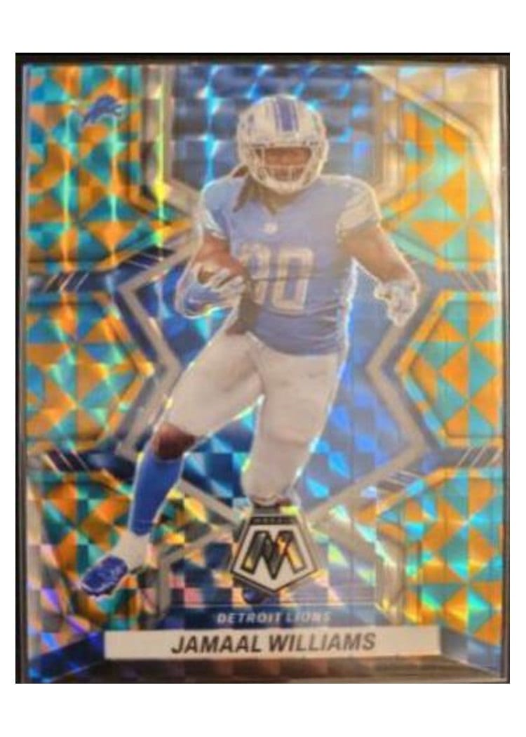 2022 Panini Mosaic Base Set Jamaal Williams #66 card